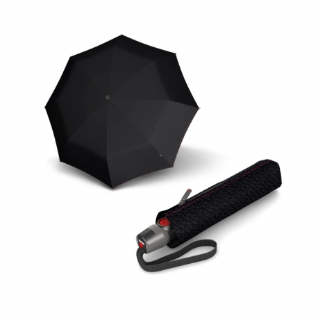 Зонт складной Knirps T.200 Medium Duomatic Life Black Kn9532008145