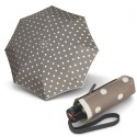 Складной зонт Knirps T.010 Small Manual Dot Art Taupe Kn95-3010-4902