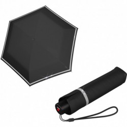 Зонт детский Knirps Rookie Manual Black Reflective Kn95-6050-1000