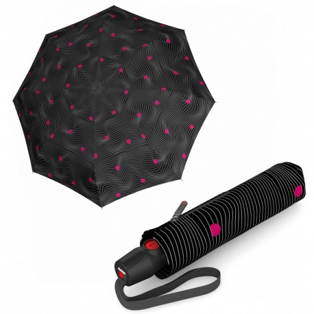 Зонт Knirps T.200 Medium Duomatic Meditate Black Ecorepel Kn95-3201-8547