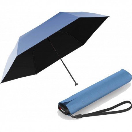 Зонт Knirps US.050 Ultra Light Slim Manual Light Blue Black HeatShield Kn95 0050 2200