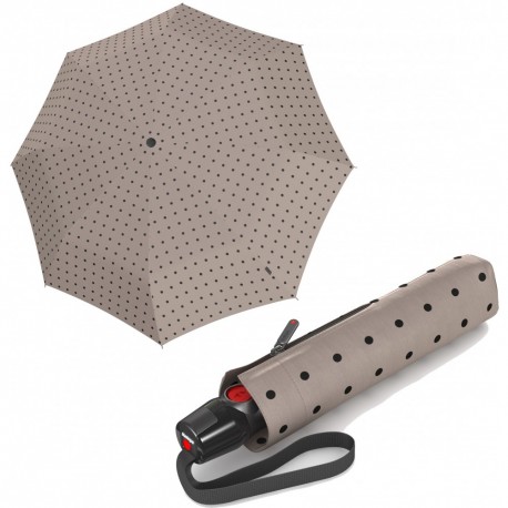 Зонт Knirps T.200 Medium Duomatic Kelly Taupe UV Protection Kn95-3201-4117