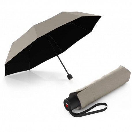 Зонт Knirps A.050 Medium Manual Sandstone Black HeatShield Kn95-7051-22502