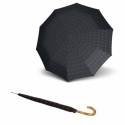 Зонт-трость Knirps Long Automatic Check Black&Blue Kn79-923-557