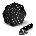 Складной зонт Knirps T.100 Small Duomatic Dot Art Black Kn95-3100-4901