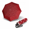 Складной зонт Knirps T.100 Small Duomatic Dot Art Red Kn95-3100-4903