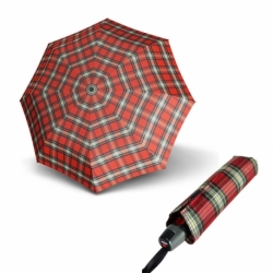 Складной зонт Knirps T.200 Medium Duomatic Check Red Kn9532005190