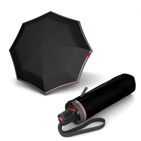 Зонт складной Knirps T.100 Small Duomatic Id Black Kn9531004050