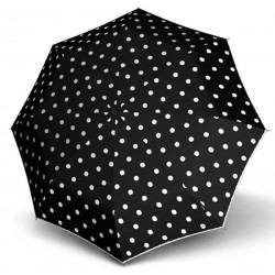 Зонт Knirps T.200 Medium Duomatic Dot Art Black Kn95-3200-4901