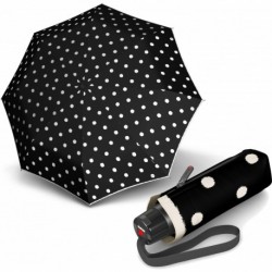 Зонт Knirps T.010 Dot Art Black Kn95-3010-4901