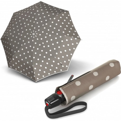 Зонт Knirps T.200 Medium Duomatic Dot Art Taupe Kn95-3201-4902