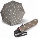 Зонт Knirps T.200 Medium Duomatic Dot Art Taupe Kn95-3201-4902