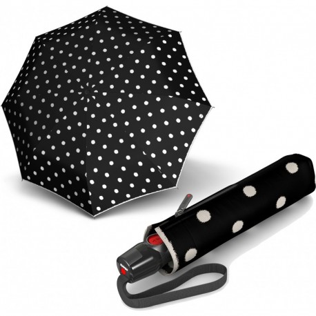 Knirps T.200 Medium Duomatic Dot Art Black Kn95 3201 4901