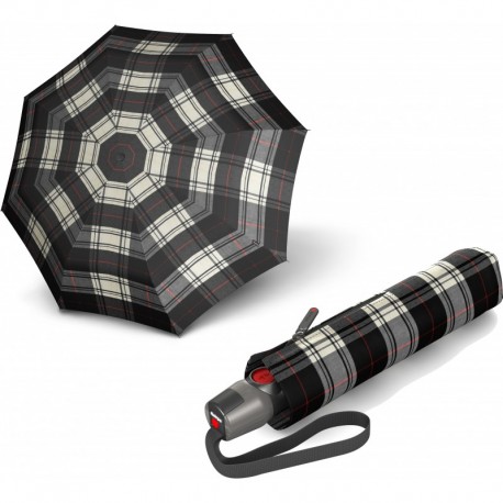 Зонт Knirps T.200 Medium Duomatic Check Black&White Kn95-3201-5280